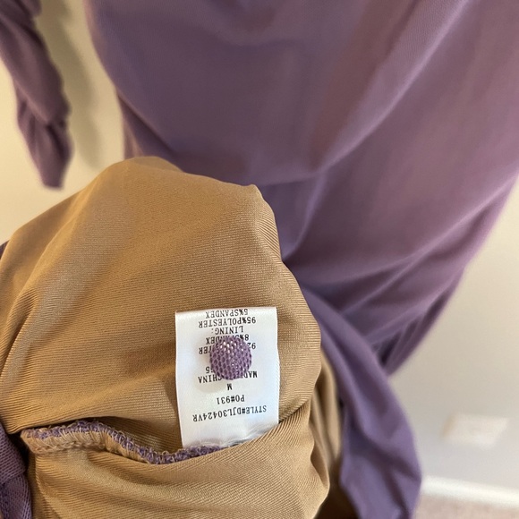 Lavender JLUXLABEL dress mesh - Picture 4 of 4